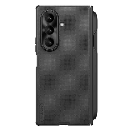 Etui Nillkin Super Frosted Shield Fold na Samsung Galaxy Z Fold 7 z miejscem na S Pen - czarne_1