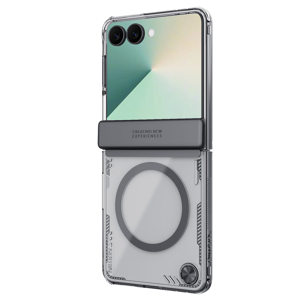 Etui Nillkin Iceblade Magnetic na Samsung Galaxy Z Flip 7 kompatybilne z MagSafe - czarne_1