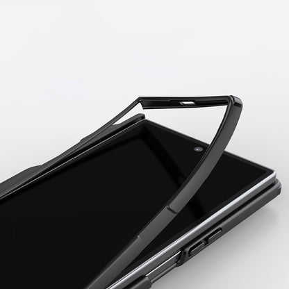Etui Nillkin Super Frosted Shield Fold Magnetic na Samsung Galaxy Z Fold 7 kompatybilne z MagSafe z miejscem na S Pen - czarne_11