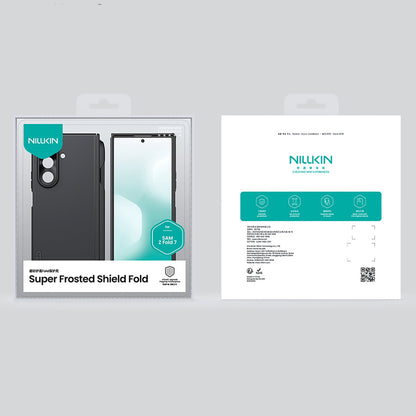Etui Nillkin Super Frosted Shield Fold Magnetic na Samsung Galaxy Z Fold 7 kompatybilne z MagSafe z miejscem na S Pen - czarne_17
