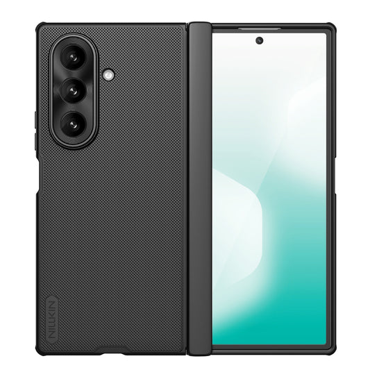 Etui Nillkin Super Frosted Shield Fold Magnetic na Samsung Galaxy Z Fold 7 kompatybilne z MagSafe - czarne_0