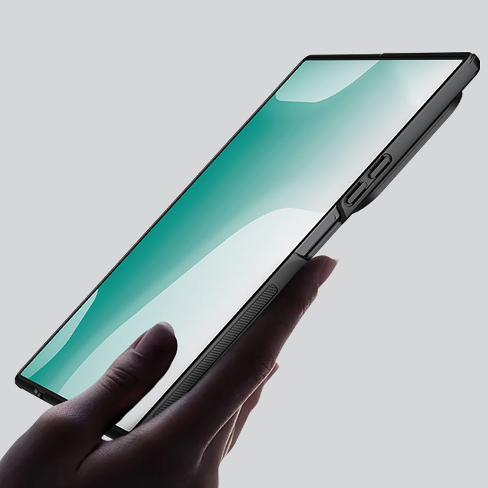 Etui Nillkin Super Frosted Shield Fold Magnetic na Samsung Galaxy Z Fold 7 kompatybilne z MagSafe - czarne_15