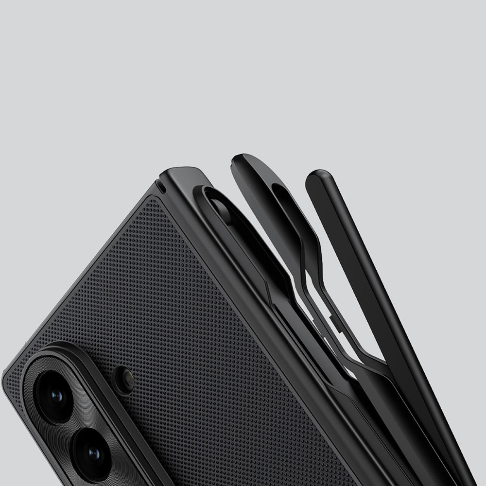 Etui Nillkin Super Frosted Shield Fold Magnetic na Samsung Galaxy Z Fold 7 kompatybilne z MagSafe - czarne_8