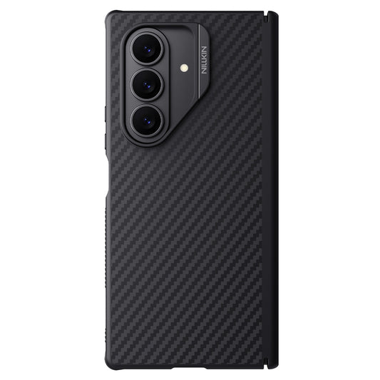 Etui Nillkin Synthetic Fiber Pro Magnetic na Samsung Galaxy Z Fold 7 kompatybilne z MagSafe - czarne_0