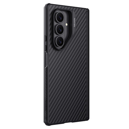 Etui Nillkin Synthetic Fiber Pro Magnetic na Samsung Galaxy Z Fold 7 kompatybilne z MagSafe - czarne_1