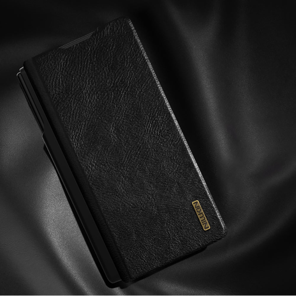 Etui Nillkin Qin Pro na Samsung Galaxy Z Fold 7 z miejscem na S Pen - czarne_12