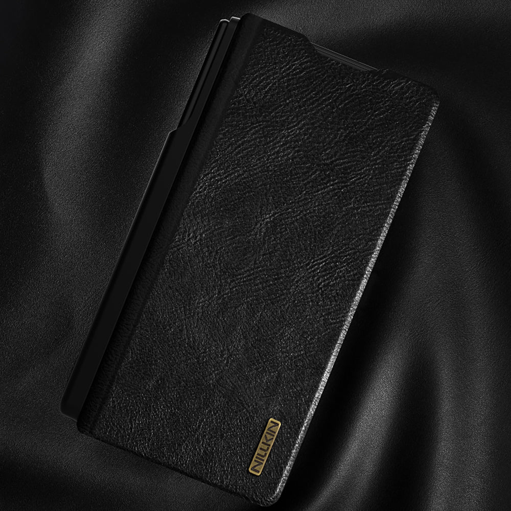 Etui Nillkin Qin Pro na Samsung Galaxy Z Fold 7 z miejscem na S Pen - czarne_14