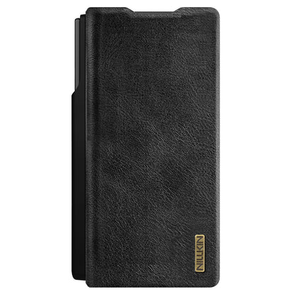 Etui Nillkin Qin Pro na Samsung Galaxy Z Fold 7 z miejscem na S Pen - czarne_2