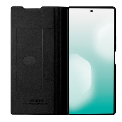 Etui Nillkin Qin Pro na Samsung Galaxy Z Fold 7 z miejscem na S Pen - czarne_4