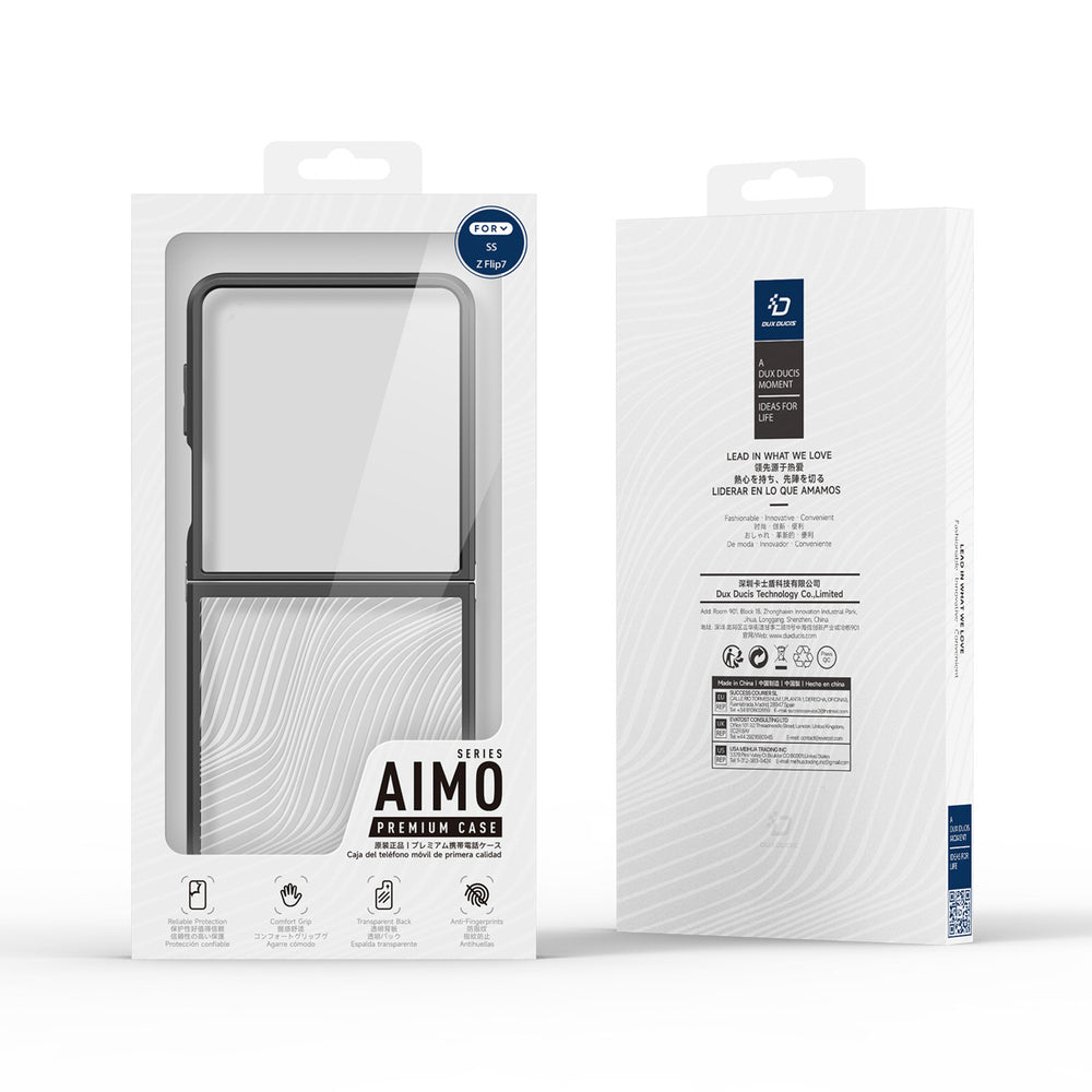 Dux Ducis Aimo Case for Samsung Galaxy Z Flip7 - Black_6