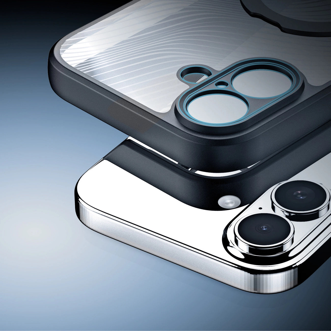 Dux Ducis Aimo Mag Case with Magnetic Ring and Stand for iPhone 17 – Black_5