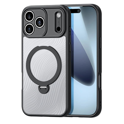 Dux Ducis Aimo Mag Case with Magnetic Ring and Stand for iPhone 17 Pro – Black_0