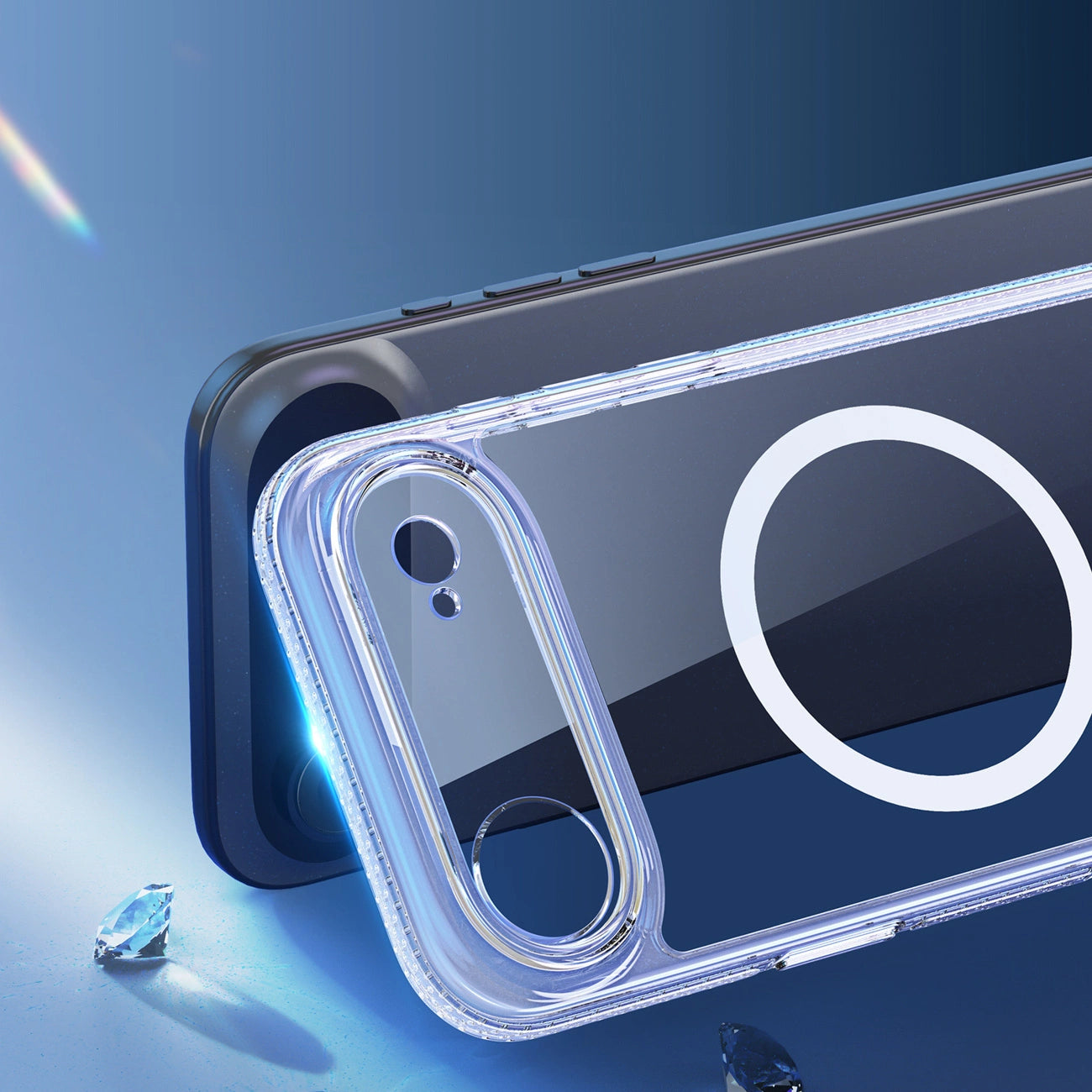 Dux Ducis Clin Mag Case for iPhone 17 Air Compatible with MagSafe - Transparent_5