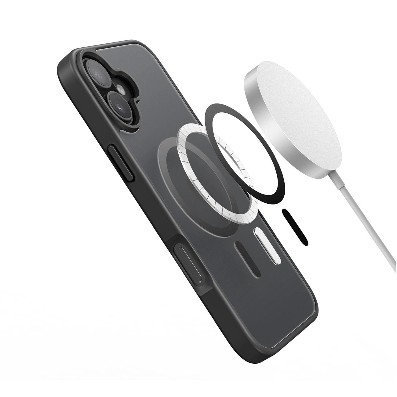 Dux Ducis Yind iPhone 17 Case Compatible with MagSafe - Black_6