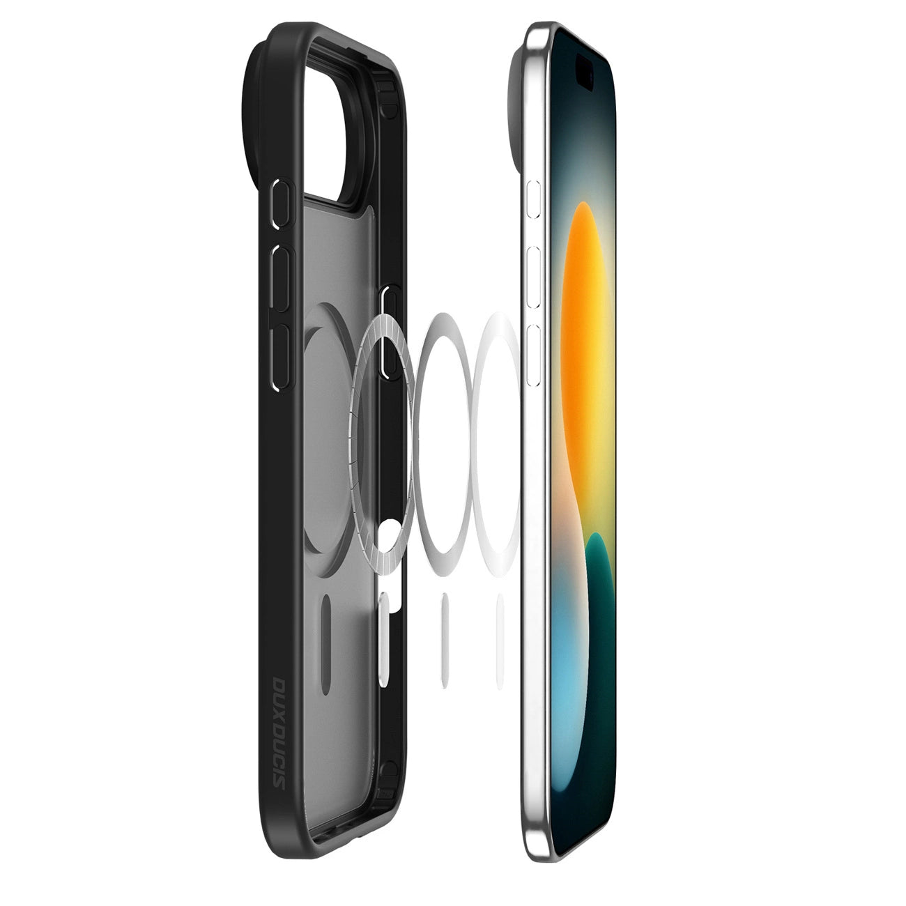 Dux Ducis Yind iPhone 17 Air Case Compatible with MagSafe - Black_4