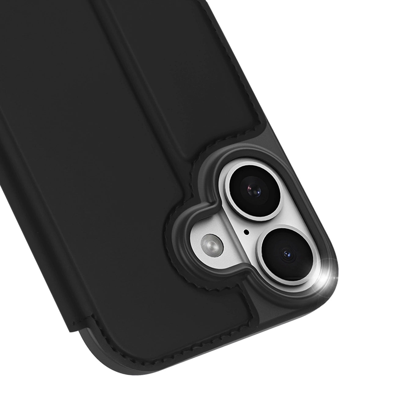 Dux Ducis Skin Pro iPhone 17 Case with Flip and Card Slot - Black_4