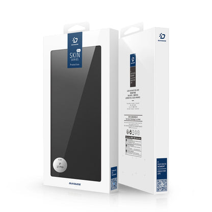 Dux Ducis Skin Pro iPhone 17 Case with Flip and Card Slot - Black_8