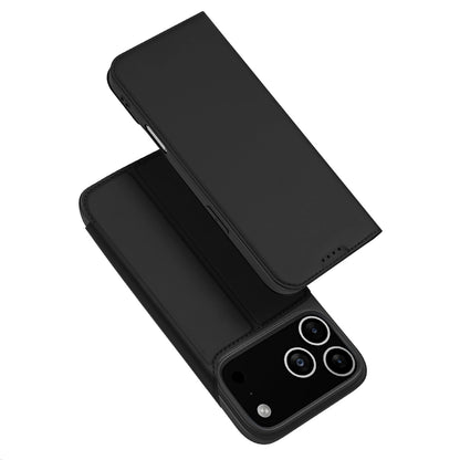 Dux Ducis Skin Pro Case for iPhone 17 Pro with Flip and Card Slot - Black_0
