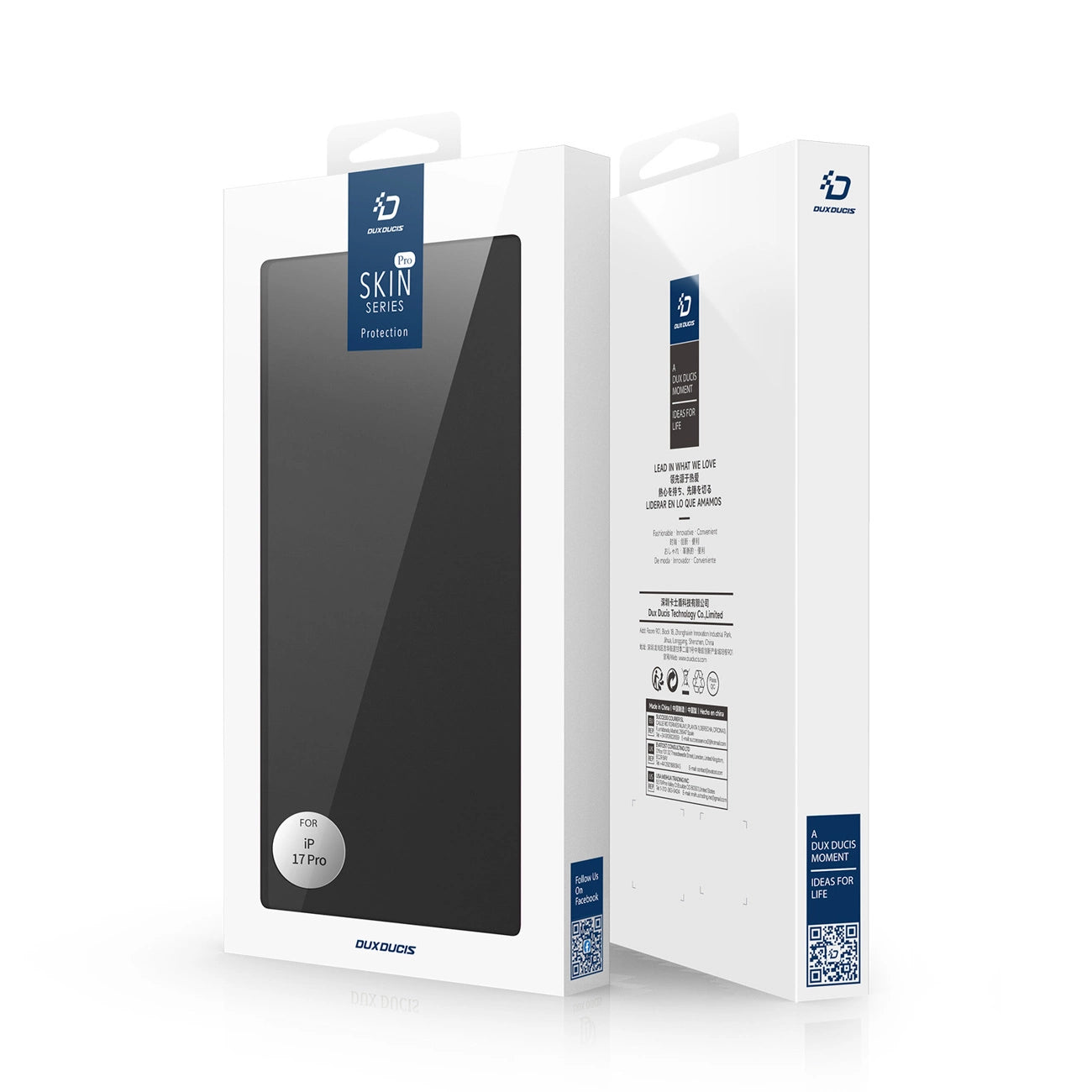 Dux Ducis Skin Pro Case for iPhone 17 Pro with Flip and Card Slot - Black_6