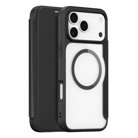 Dux Ducis Skin X Pro Case for iPhone 17 Pro with Wallet, MagSafe Compatible - Black_0