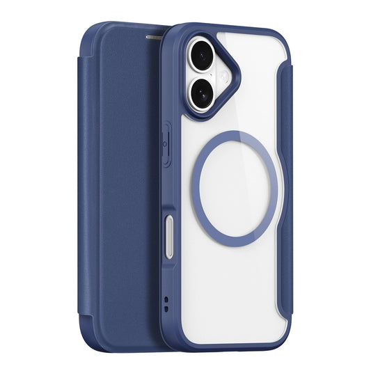 Dux Ducis Skin X Pro iPhone 17 Case with Wallet, MagSafe Compatible - Blue_0