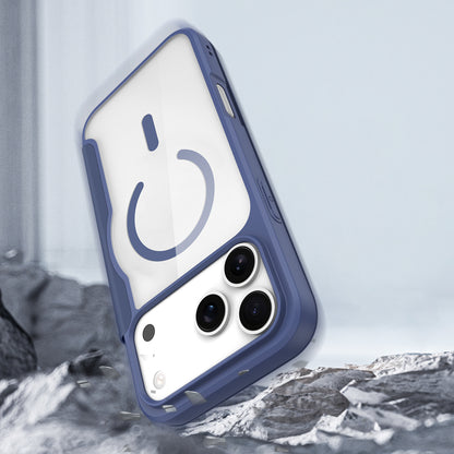 Etui Dux Ducis Skin X Pro na iPhone 17 Pro z portfelem, kompatybilne z MagSafe – niebieskie_6