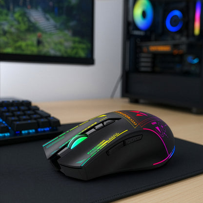 Wozinsky WMGB-3200 Wireless Optical Gaming Mouse 3200 DPI - Black_4