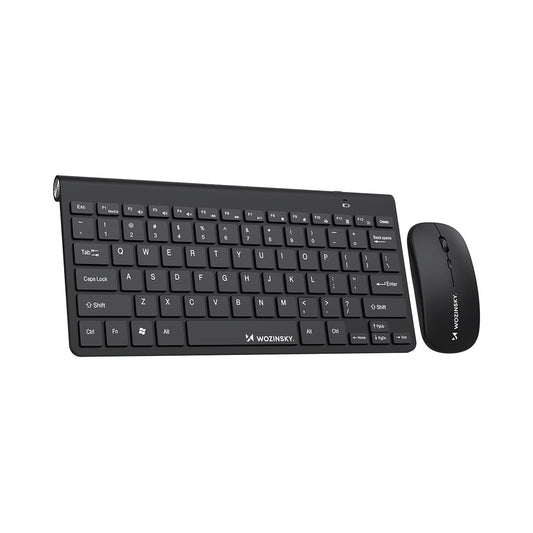 Wozinsky Wireless Keyboard + Compact Mouse Set - Black_0