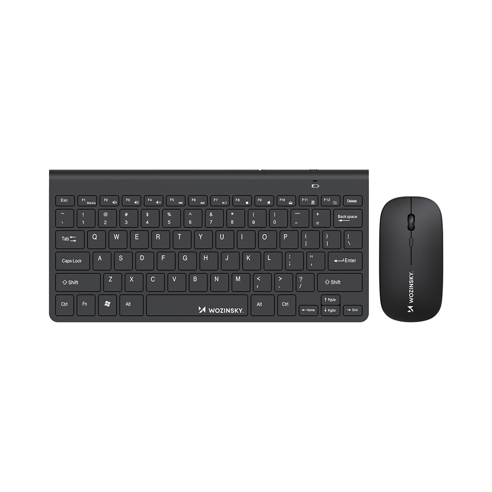 Wozinsky Wireless Keyboard + Compact Mouse Set - Black_3