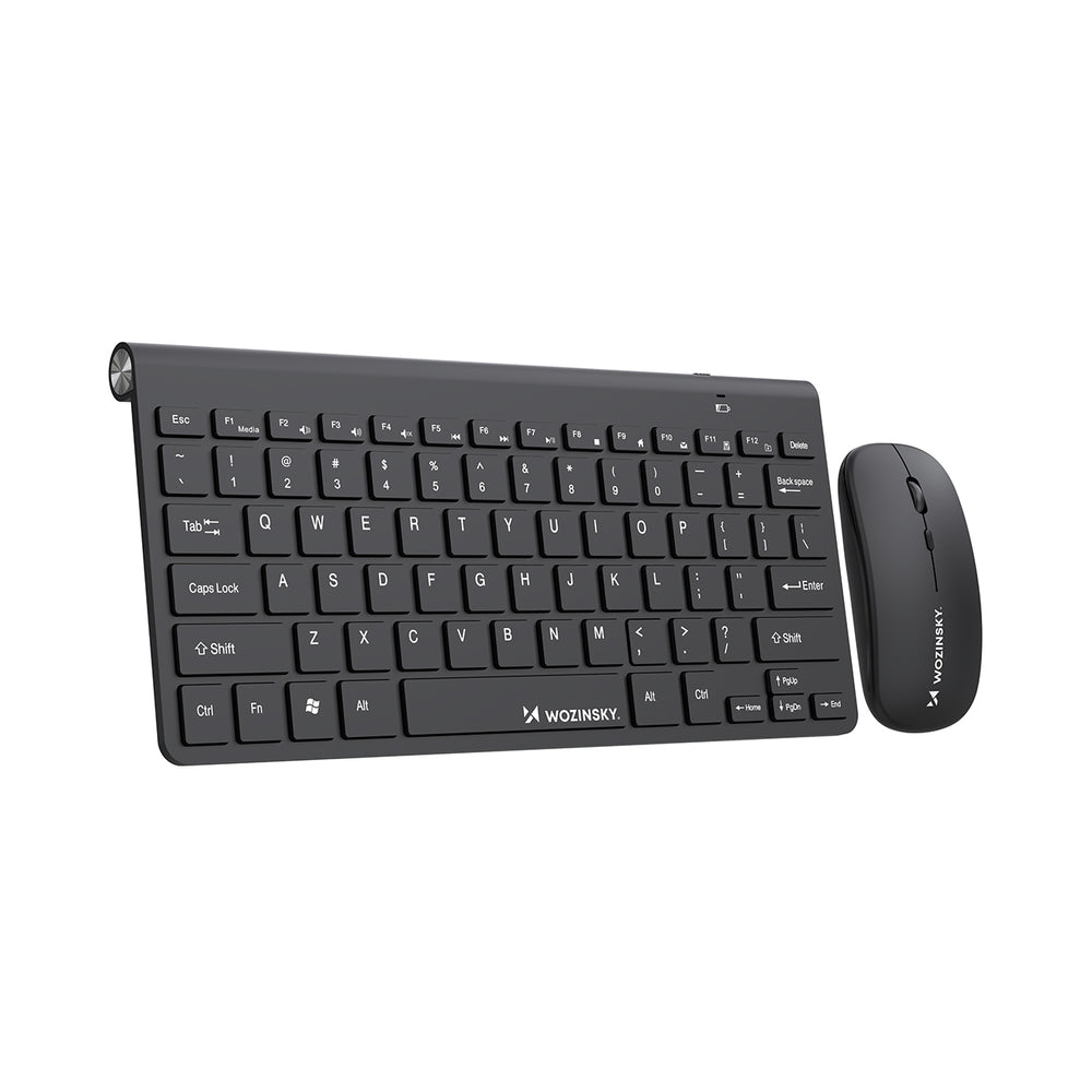 Wozinsky Wireless Keyboard + Compact Mouse Set - Black_4