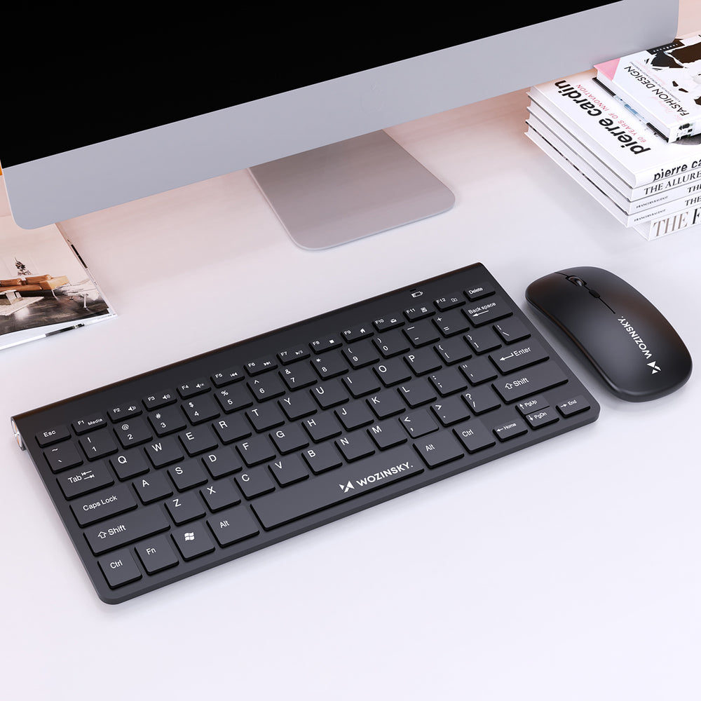 Wozinsky Wireless Keyboard + Compact Mouse Set - Black_5