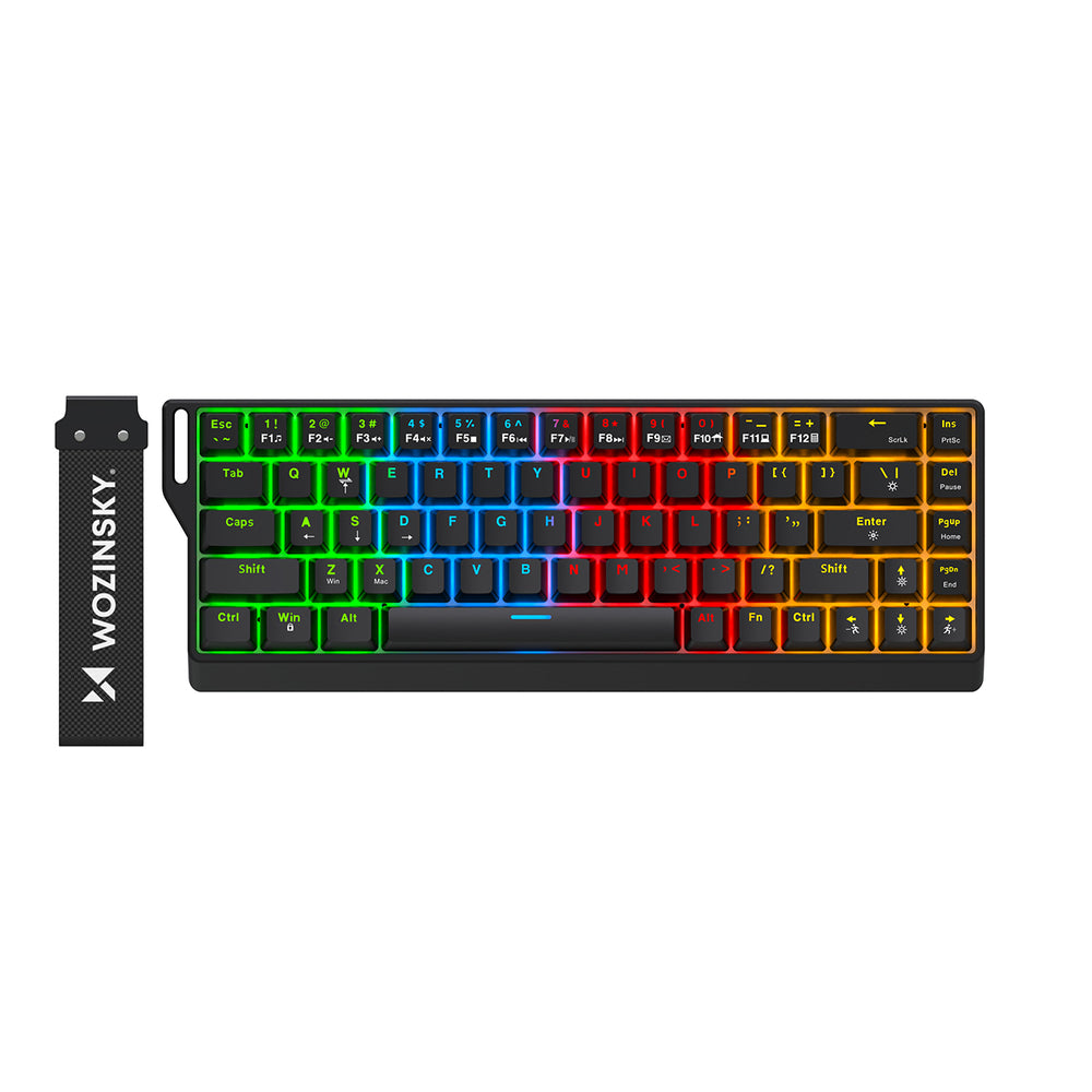 Wozinsky WKGP-1165 Mechanical Gaming Keyboard with RGB Backlight - Black_1