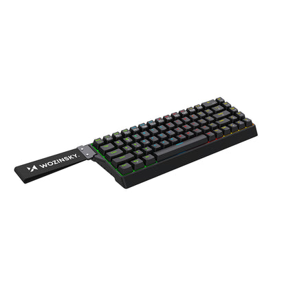 Wozinsky WKGP-1165 Mechanical Gaming Keyboard with RGB Backlight - Black_3