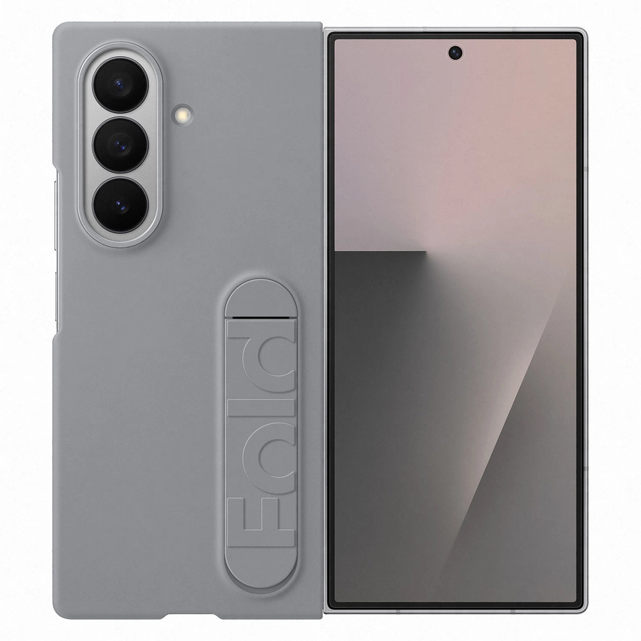 Etui Samsung Silicone Case na Samsung Galaxy Z Fold7 - szare_0