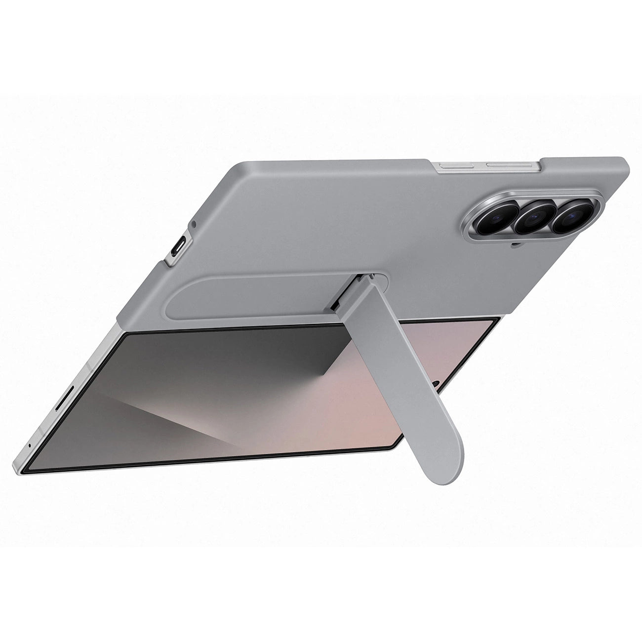 Etui Samsung Silicone Case na Samsung Galaxy Z Fold7 - szare_3