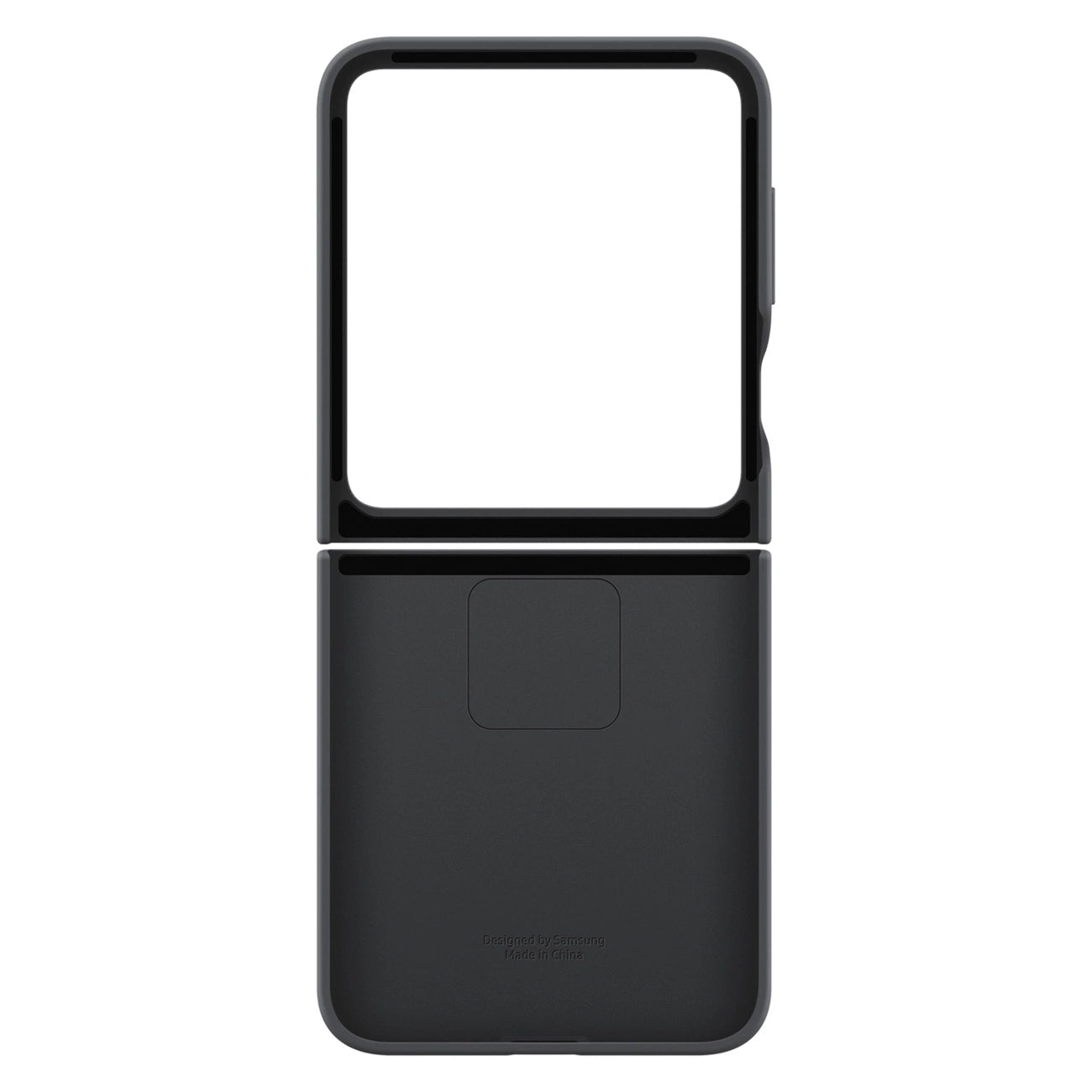 Samsung Silicone Case for Samsung Galaxy Z Flip7 FE - Black_4
