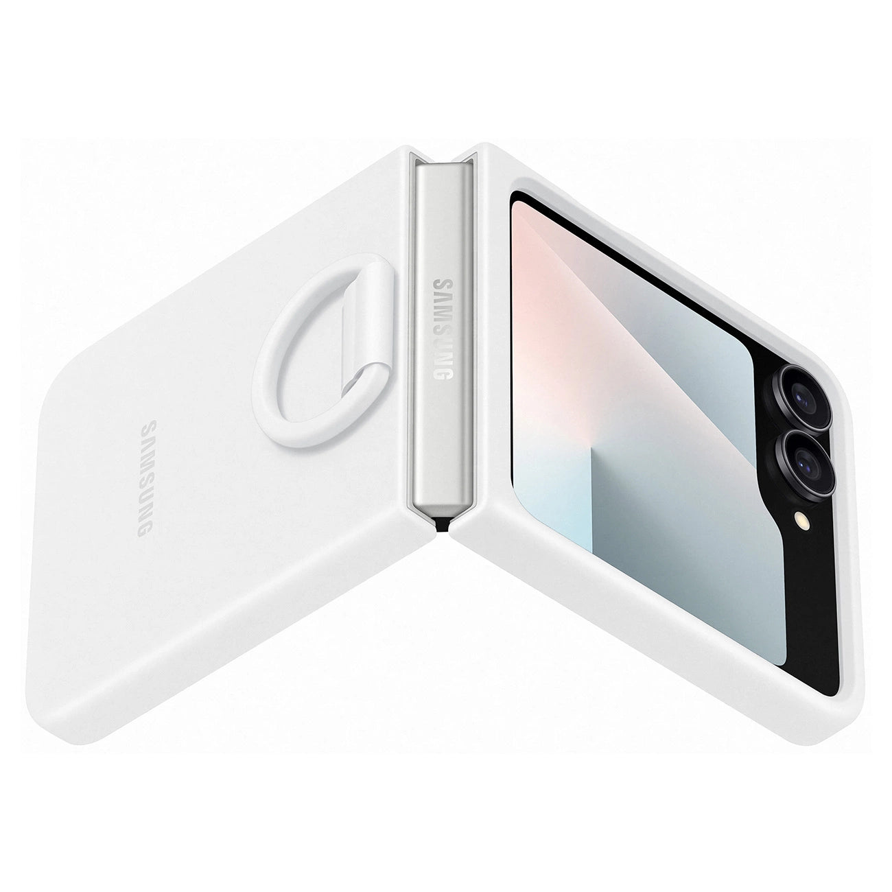 Samsung Silicone Case for Samsung Galaxy Z Flip7 FE - White_3