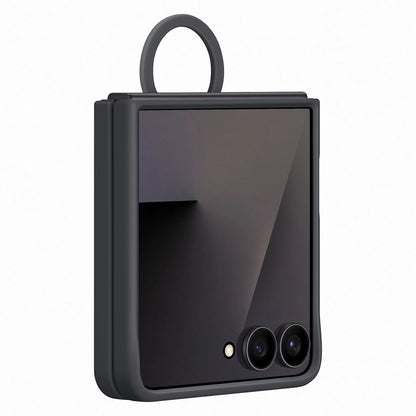 Etui silikonowe Samsung Ring Case na Samsung Galaxy Z Flip7 - czarne_2