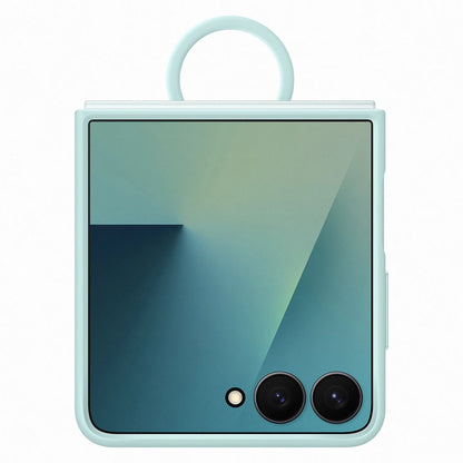 Etui silikonowe Samsung Ring Case na Samsung Galaxy Z Flip7 - jasnoniebieskie_1