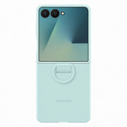 Etui silikonowe Samsung Ring Case na Samsung Galaxy Z Flip7 - jasnoniebieskie_4