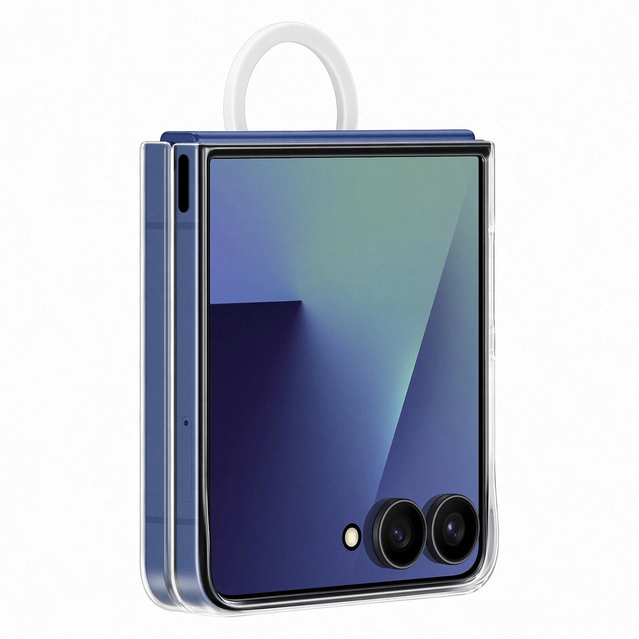 Etui Samsung Ring Case na Samsung Galaxy Z Flip7 - przezroczyste_2