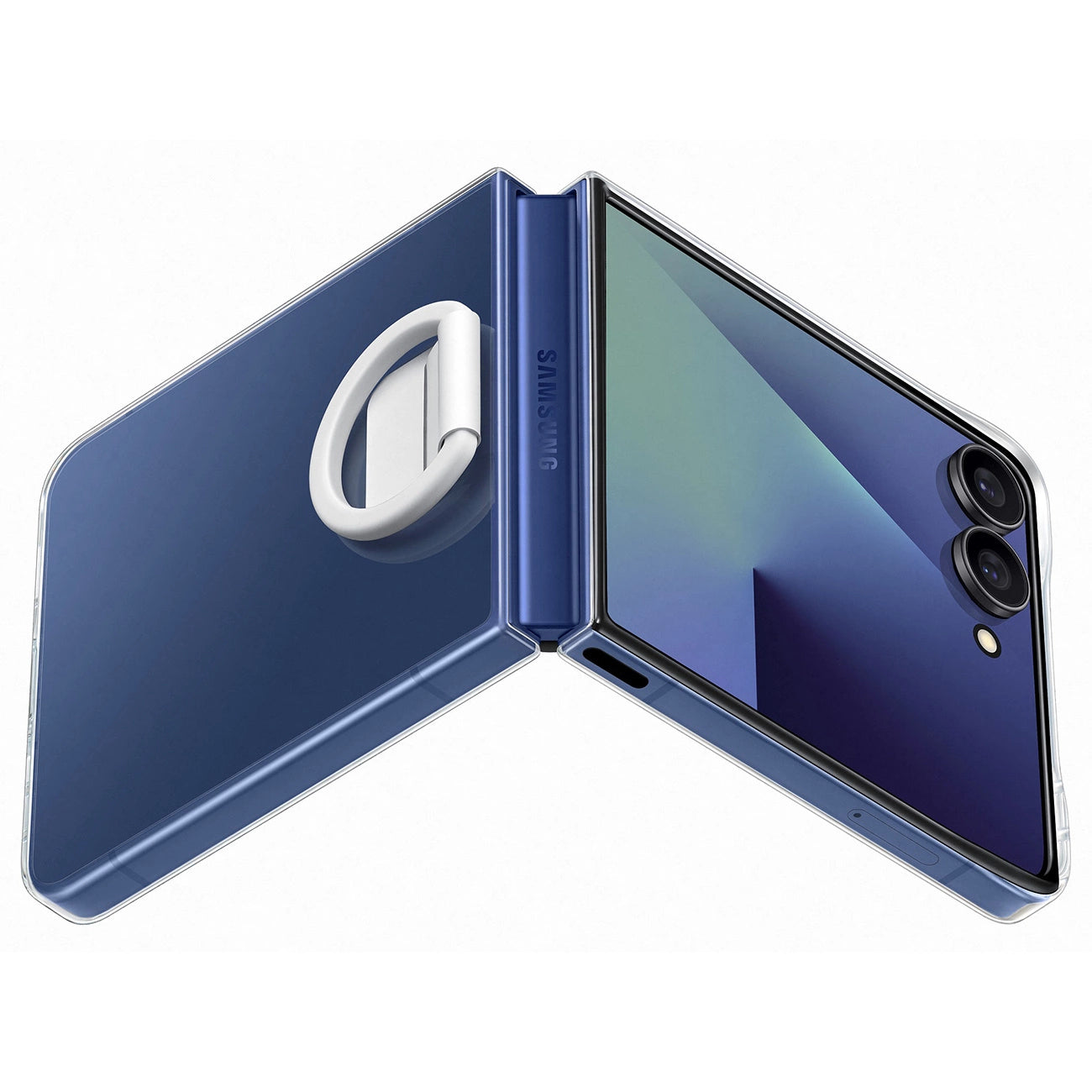 Etui Samsung Ring Case na Samsung Galaxy Z Flip7 - przezroczyste_3