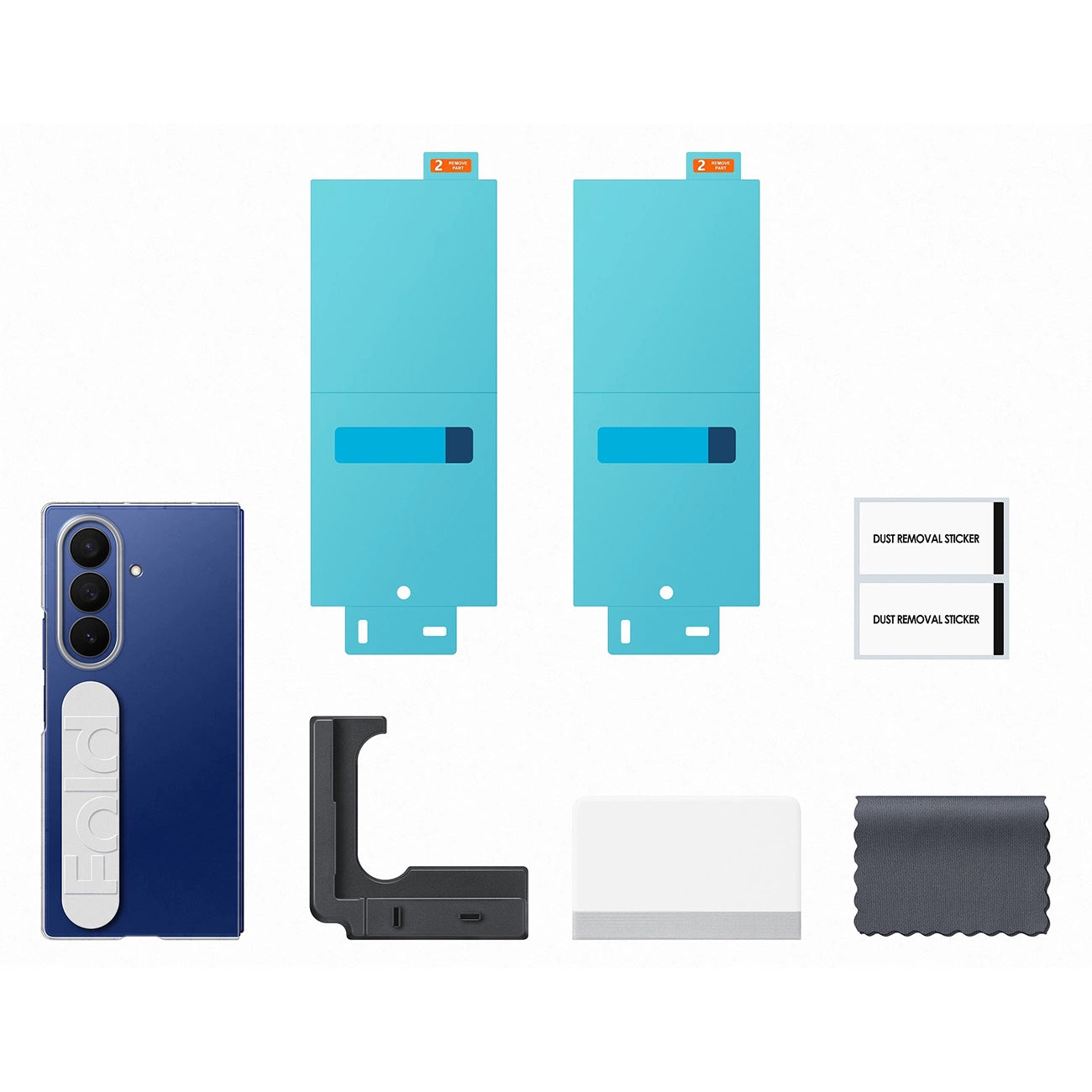 Etui Samsung Clear Grip Case na Samsung Galaxy Z Fold7 - przezroczyste_5