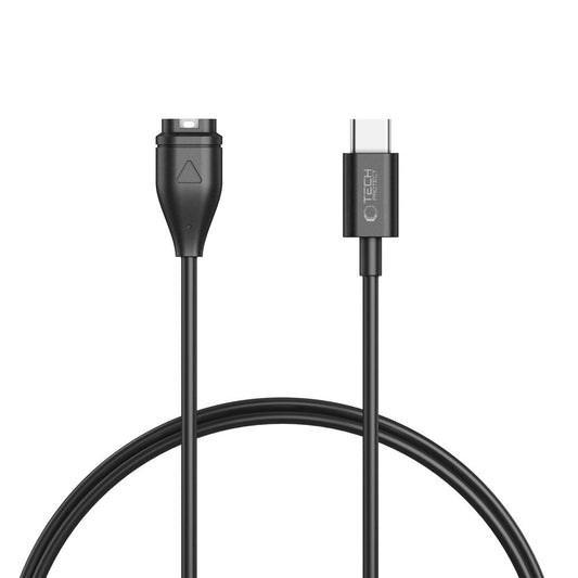 Tech-Protect MC04 UltraBoost USB-C Cable for Garmin Watch 1m - Black_0
