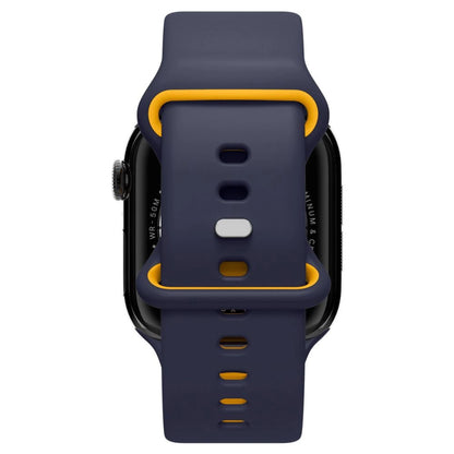 Spigen Nano Pop Strap for Apple Watch 40/41/42 mm - Navy Blue/Orange_2