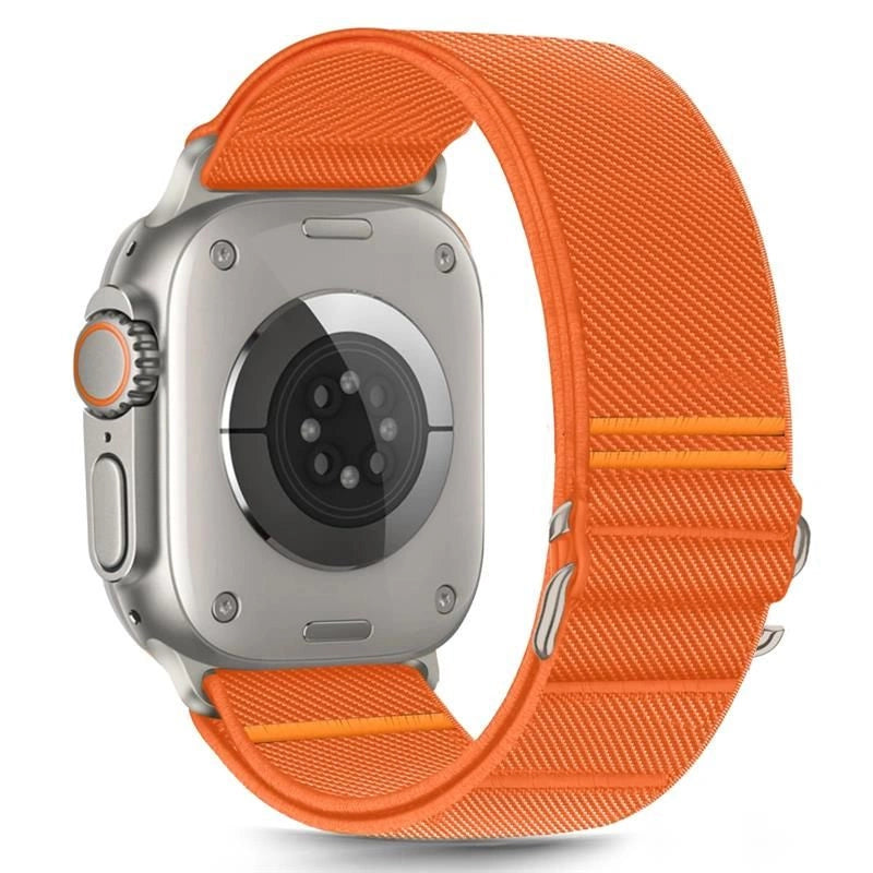 Tech-Protect Nylon Strap for Apple Watch 44 / 45 / 46 / 49 mm - Orange_0