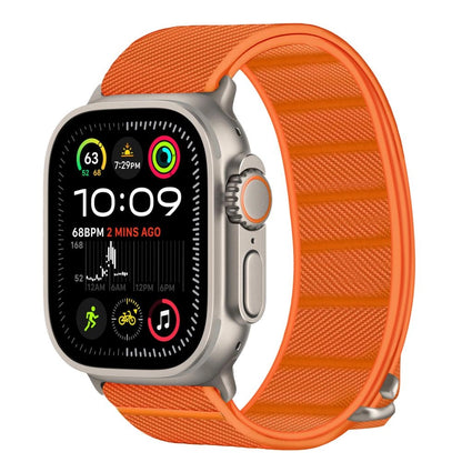 Tech-Protect Nylon Strap for Apple Watch 44 / 45 / 46 / 49 mm - Orange_1