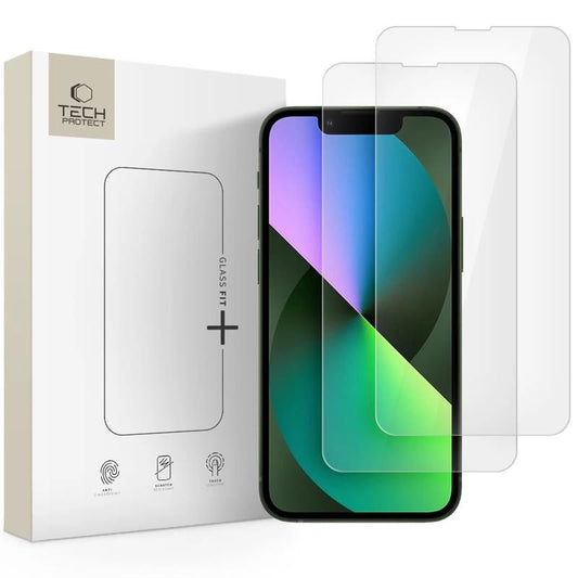 Tech-Protect Glass Fit+ 2-pack tempered glass for iPhone 13 mini - transparent_0