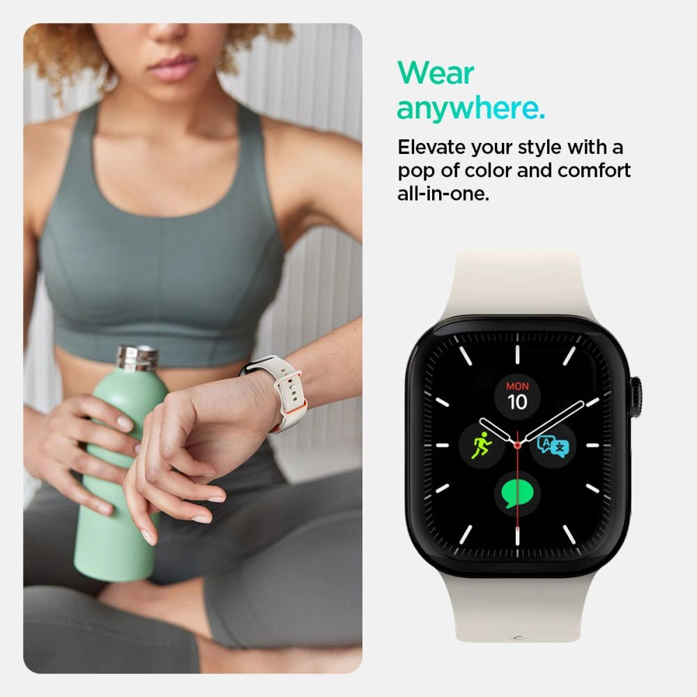 Spigen Nano Pop Strap for Apple Watch 40/41/42 mm - Beige_11