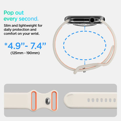 Spigen Nano Pop Strap for Apple Watch 40/41/42 mm - Beige_8